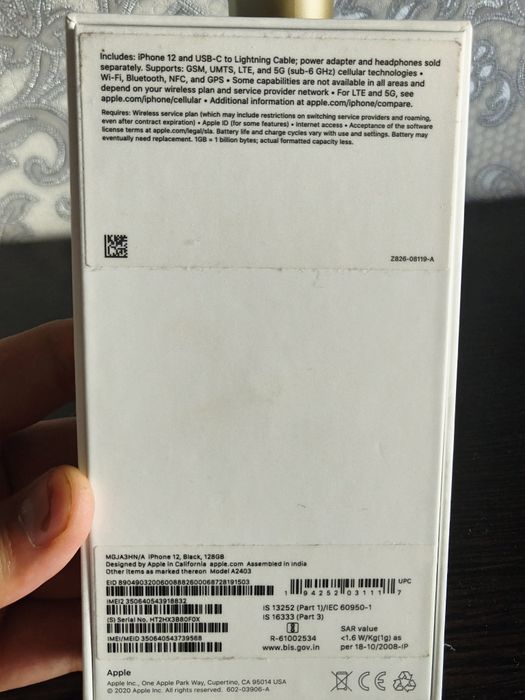 Iphone 12, 128gb