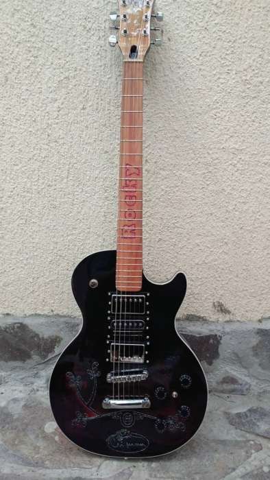 Chitara electrica Rocky/The Black Beauty-Criman Lepa/hand crafted!Nou!