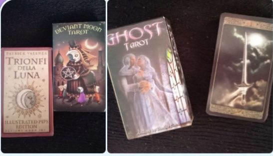 Карты таро 5 колод! Идеал.состояние!