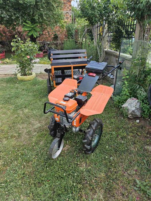 Мотокултиватор Premium с ремарке