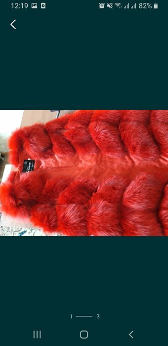 Красивый красный песец