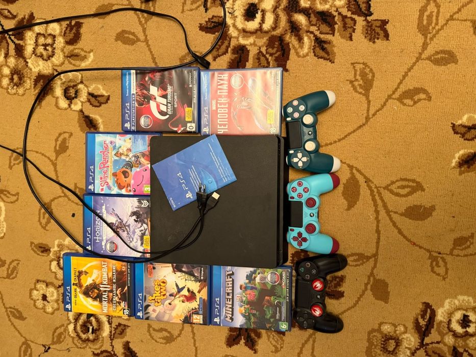Ps4 slim на 1 терабайт