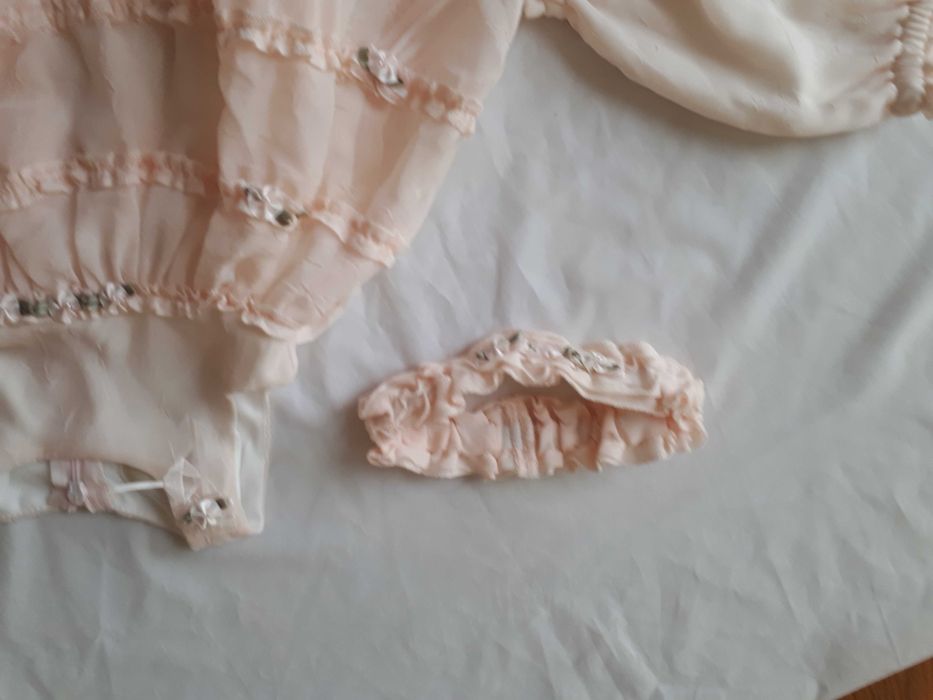 Rochita de botez cinderella fetite 6-9 luni