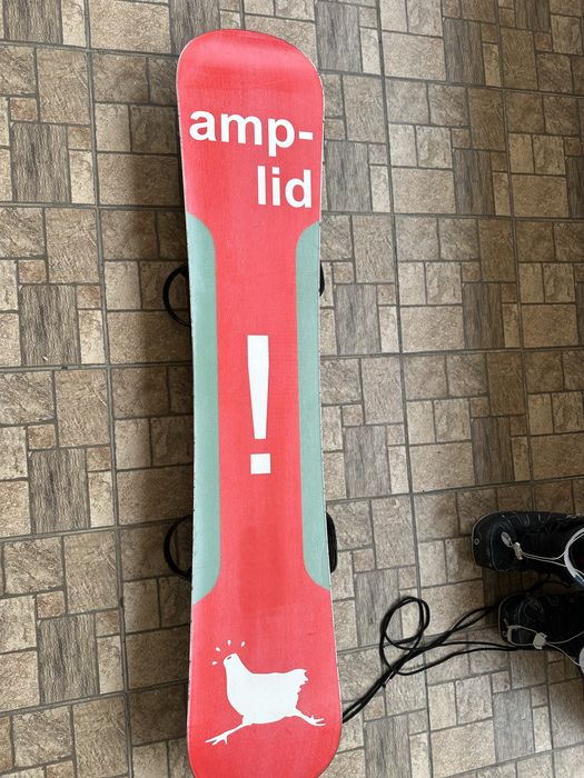 Placa snowboard amplid 156 cm cu legaturi