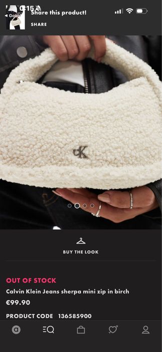 Calvin Klein мини чанта CK mini cute bag for party bi*ches only! :)