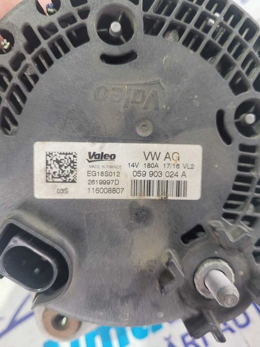 Alternator Audi A4 B9 30 tdi 2016 cod 059903024A
