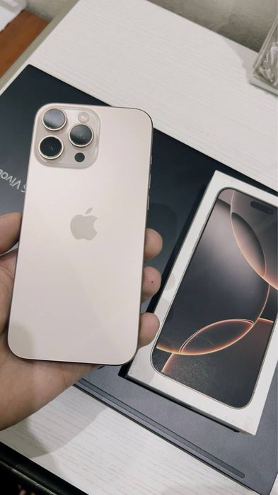 Iphone 16 pro max desert titanium