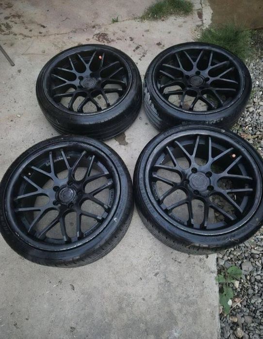 Vând jante vertini concave r19 cu cauciucuri