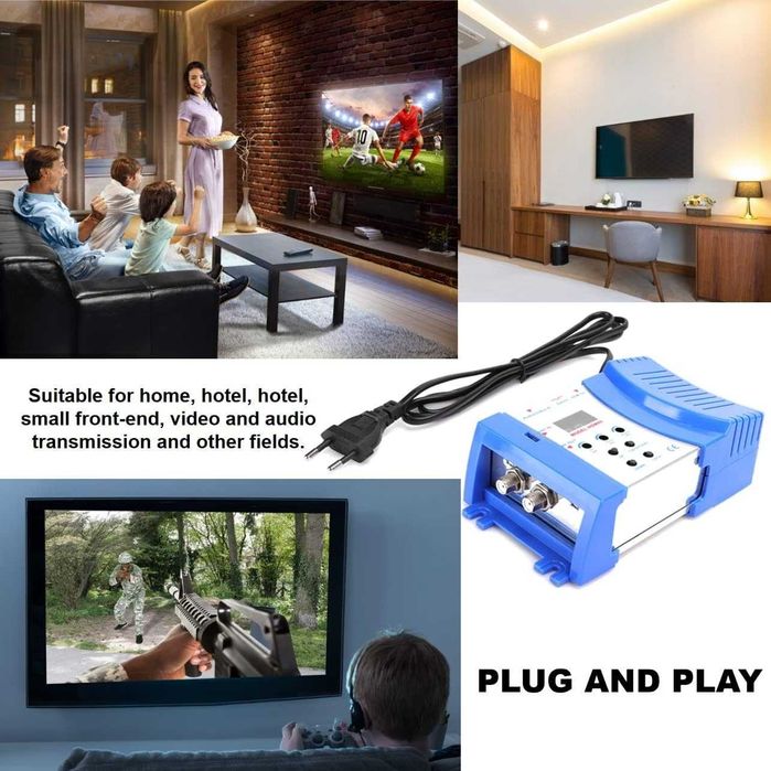 HDM69L Цифров ,аудио, видео  RF модулатор