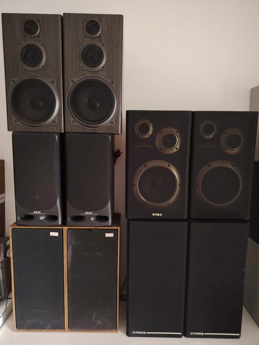 boxe Akai, boxe Aiwa, boxe Fisher, Samsung