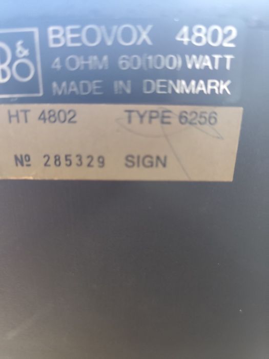 Bang & OLUFSEN - BEOCENTER 3500 + boxe BEOVOX 4802