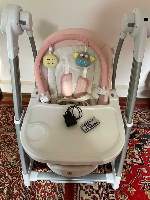 Детское кресло-качеля 3в1