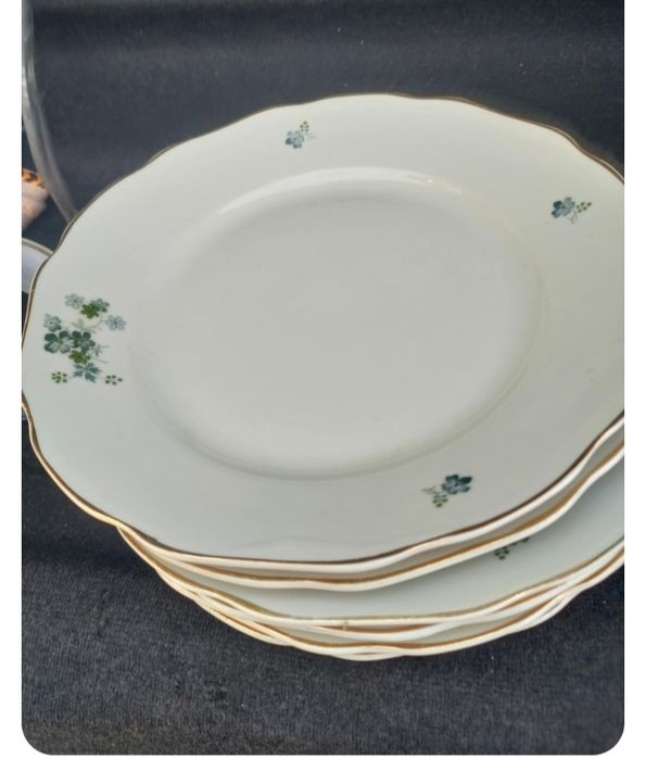 Чинии порцеланови нови плитки и дълбоки висок клас