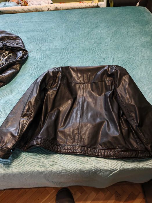 Кожено яке от изкуствена кожа