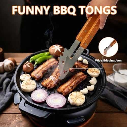 Нов BBQ комплект 3 части неръждаема стомана с дървени дръжки готвена скара грил инструменти