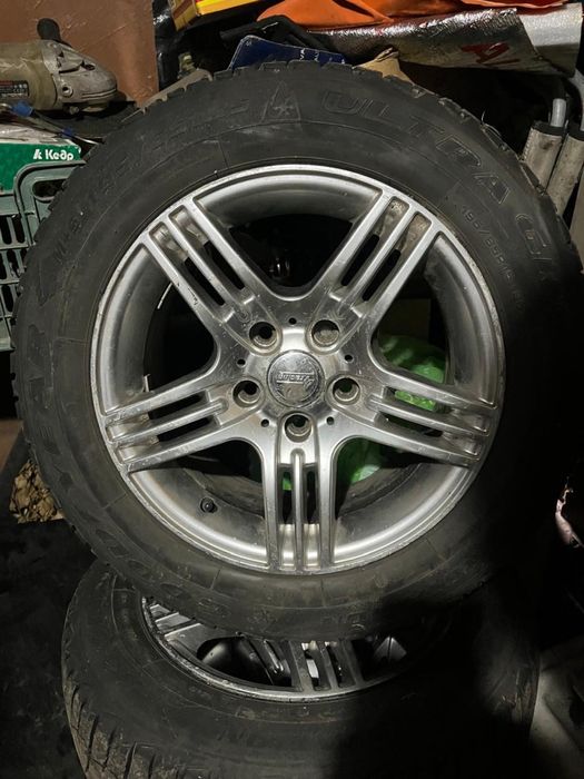 Диски с резиной на 15, стояли на ауди