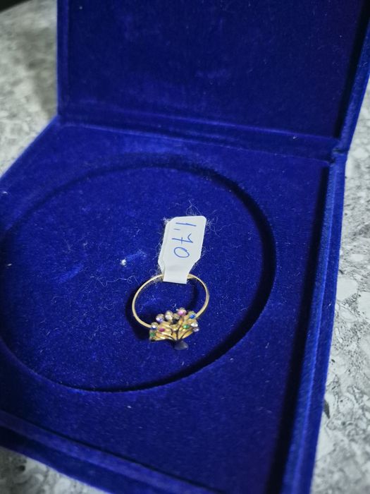 Inel damă 14k marimea 17
