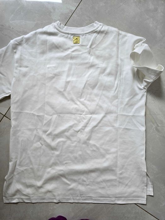 Бяла дамска тениска Schiaparelli