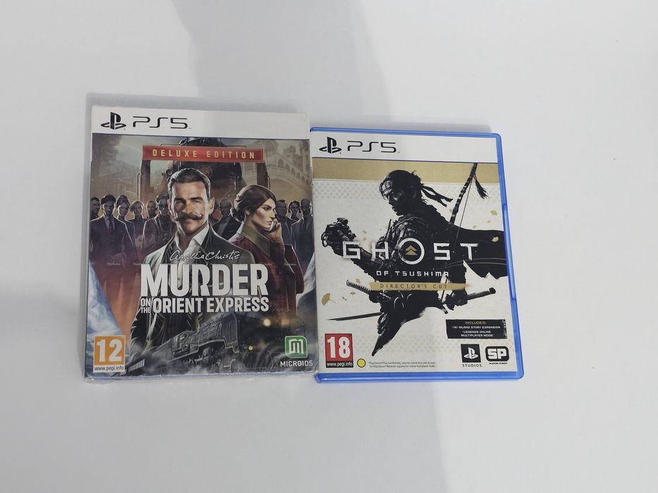 Ghost of tsushima + orient murder sigilat pentru ps5