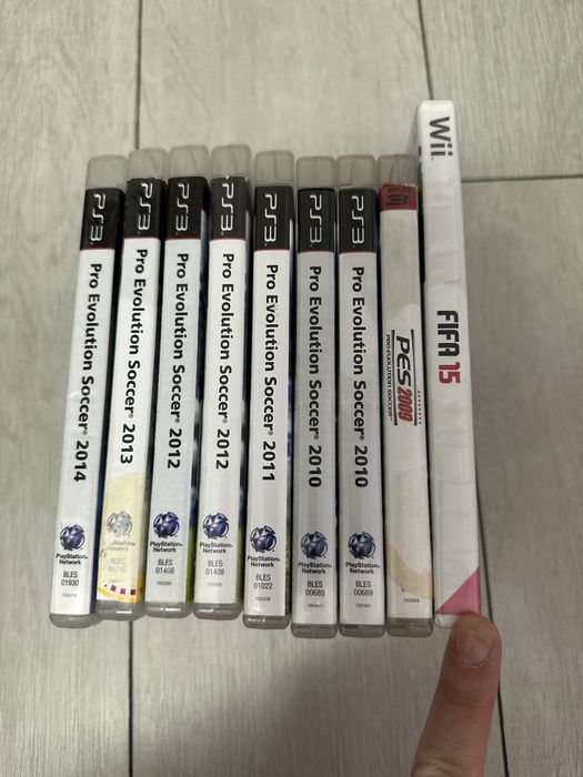Colectie 9 jocuri FIFA, orginale !! PS