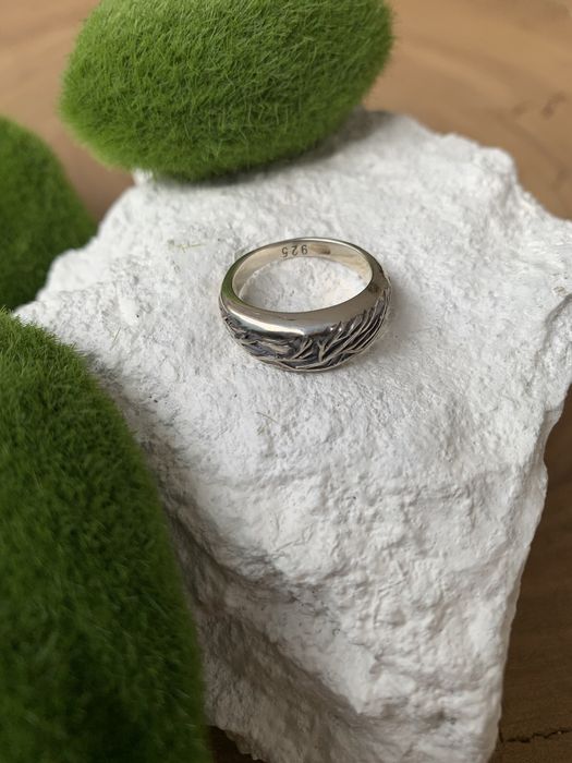 Кольцо из серебра ручной работы