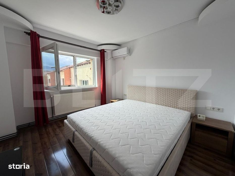 Apartament 3 camere decomandat, de inchiriat – 67 mp, 2 bai, parcare