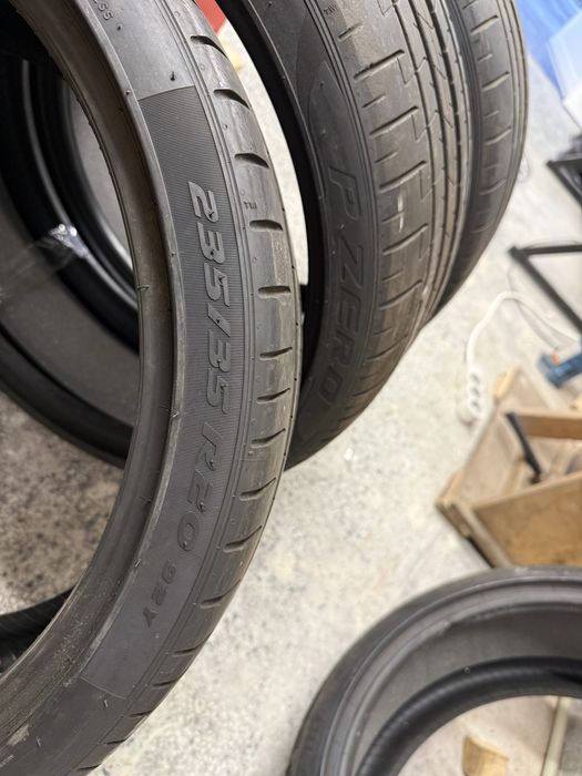 4бр Летни гуми 235/35 R20  Pirelli Pzero Elect silent technology