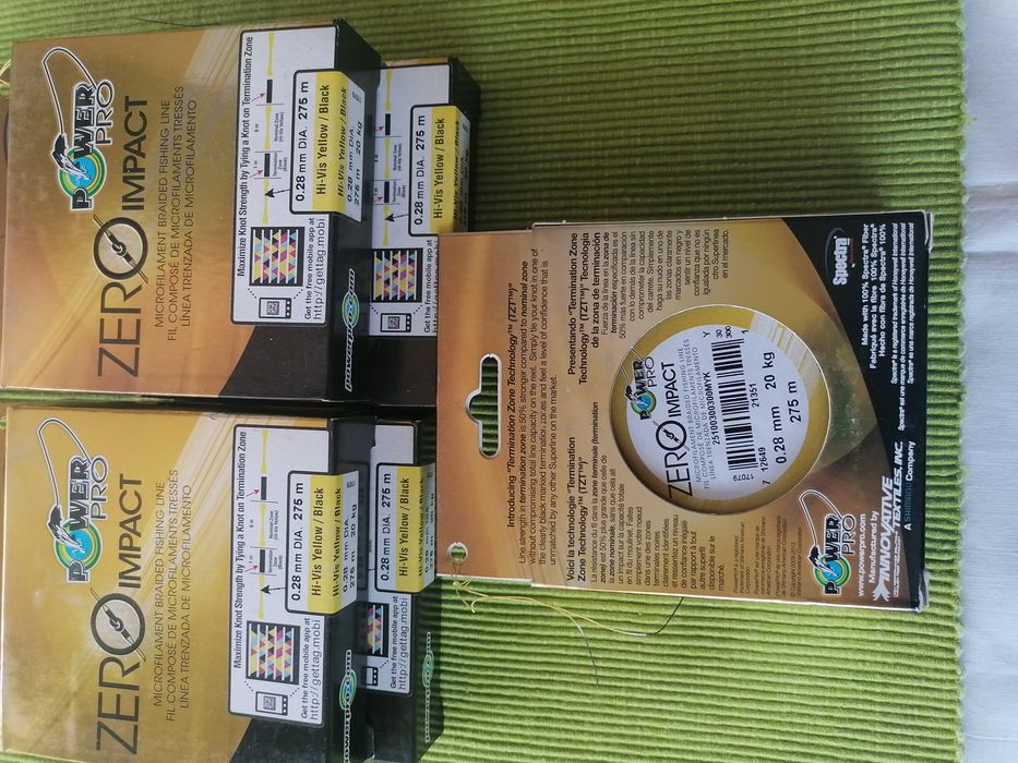 OFERTA - Fire textile Shimano Power Pro  Zero Impact -  USA