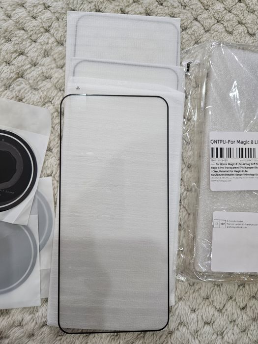 Honor magic 8 lite протектори и кейс