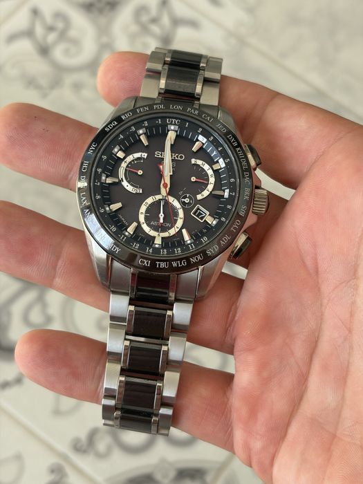 Seiko Astron GPS Solar SSE041J1/SBXB041 JDM TITANIUM CERAMICS 45mm
