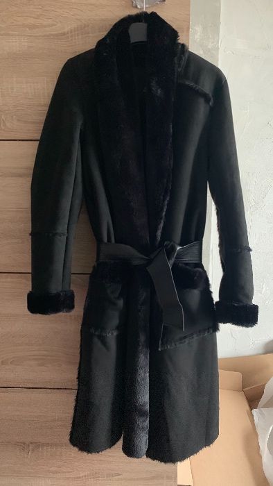 Изискано палто от Еко велур
