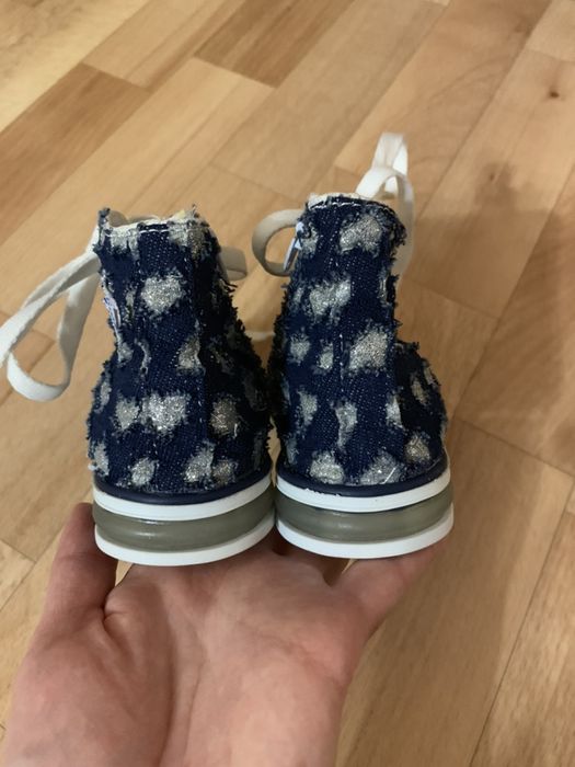 Джинсовые кеды Converse