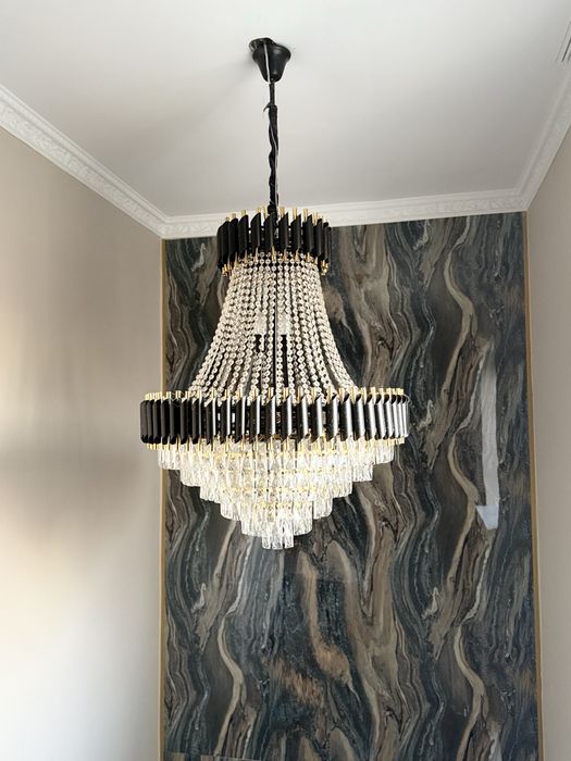 хрустальная люстра — как новая