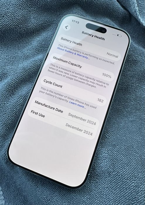 IPhone 16 Pro 128GB - 100% battery