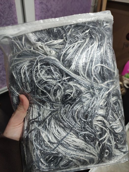 Шторы нитки ,новые ,2 штуки