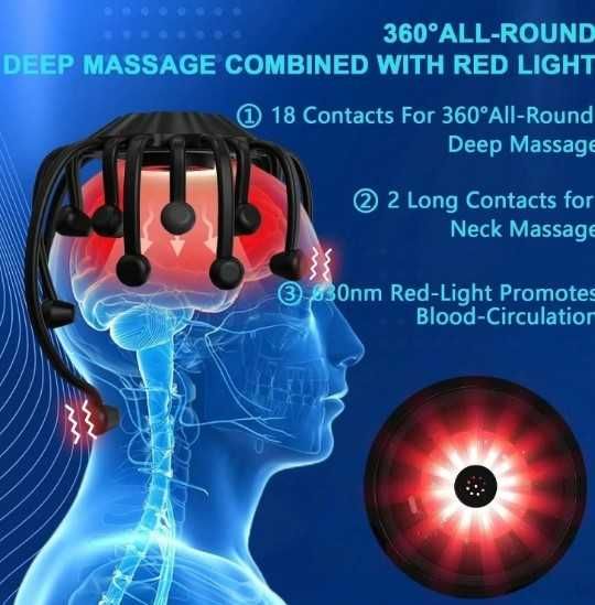 Интелигентен масажор за скалп и врат