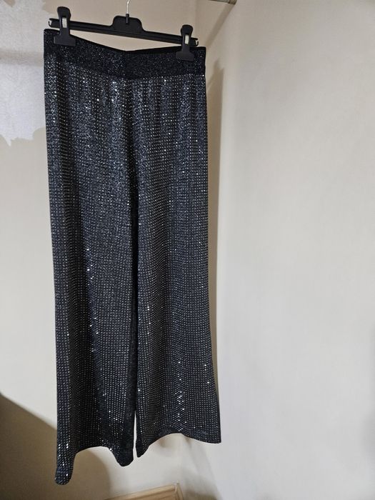 Set bluza cu pantalon larg