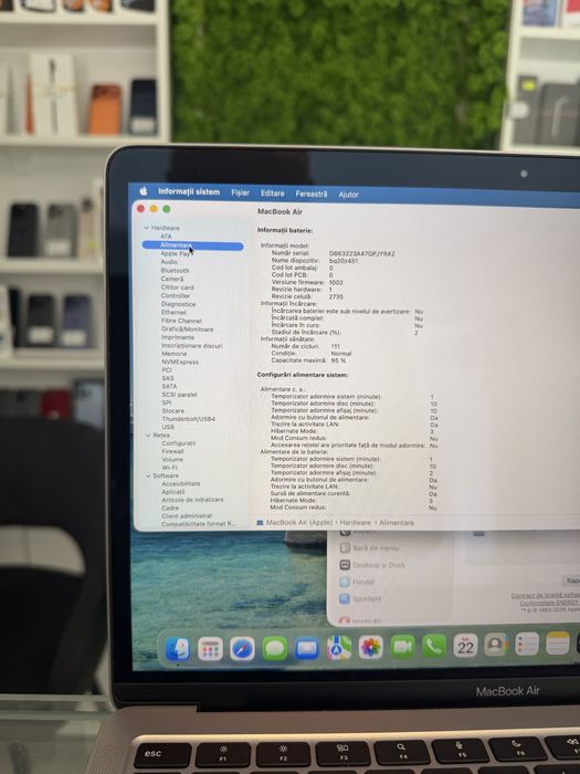 MACBOOK Air M1 2020 256Gb/8Gb Ram @atsgsm.ro