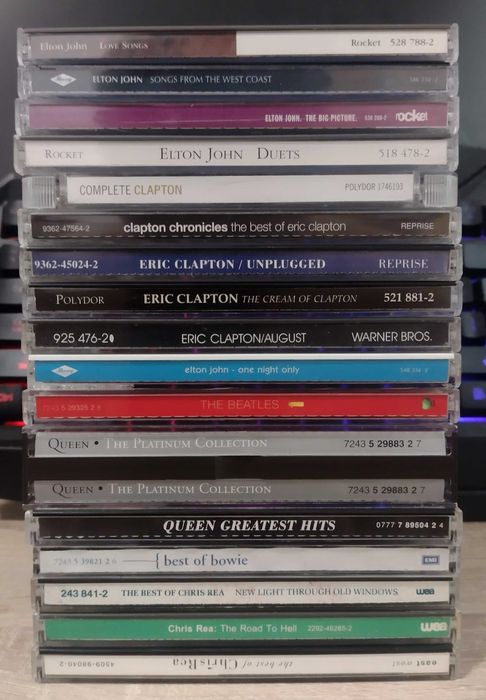 Cd-uri Audio, E Clapton, Chris Rea, etc