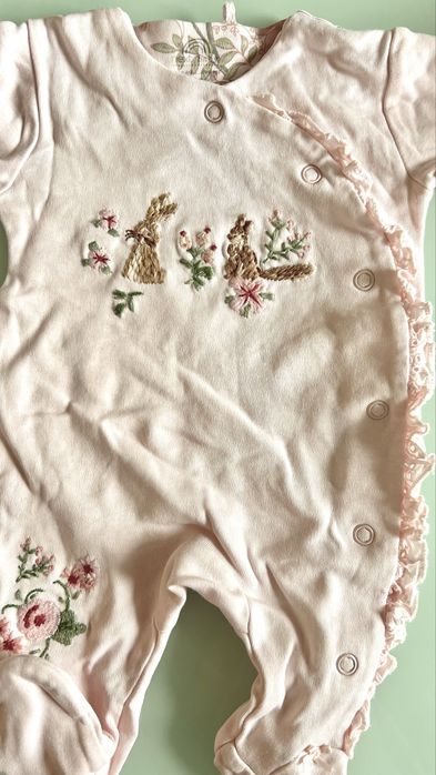 Бебешки пижами лот 0-3