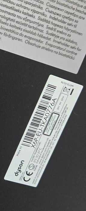 Dyson PH04 – Purificator, umidificator și ventilator