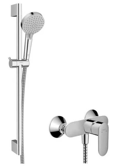 Vand baterie dus/cada completa cu furtun si bara .