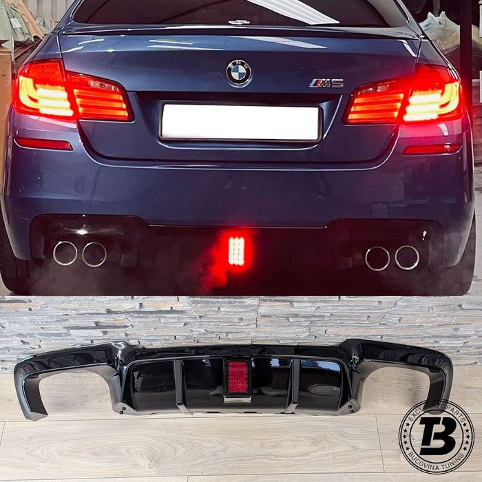 Difuzor Bara Spate compatibil cu BMW Seria 5 F10 F11 M5 LED Design