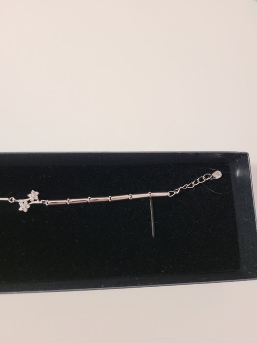 Сребърна гривна със сертификат