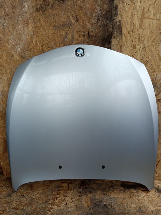 BMW E63 E64 6 серия 6ца оригинален преден капак сив 354/7 Titansilber