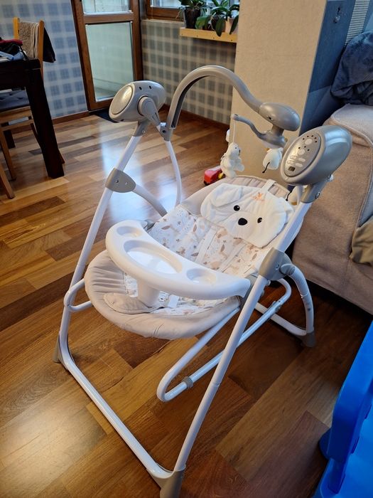 CANGAROO Електрическа люлка - шезлонг SWING STAR БЕЖОВ