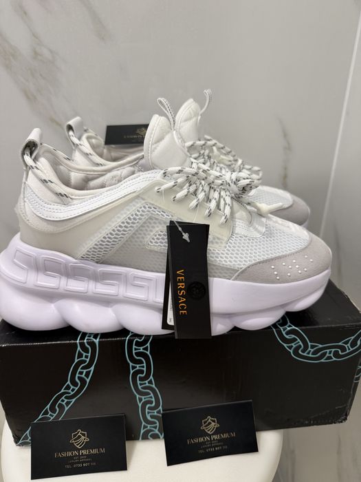 *PREMIUM* Versace Chain Reaction White - Verificare Colet
