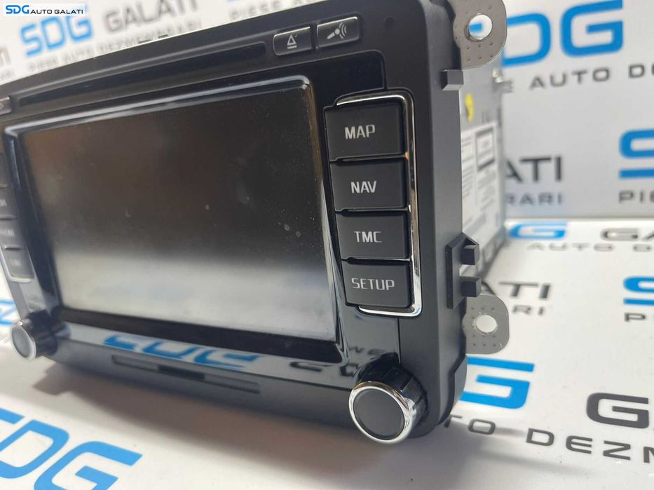 Navigatie Columbus RNS510 Radio CD Player Skoda Octavia 2 2008 - 2013 Cod 3T0035686C A2C89858800