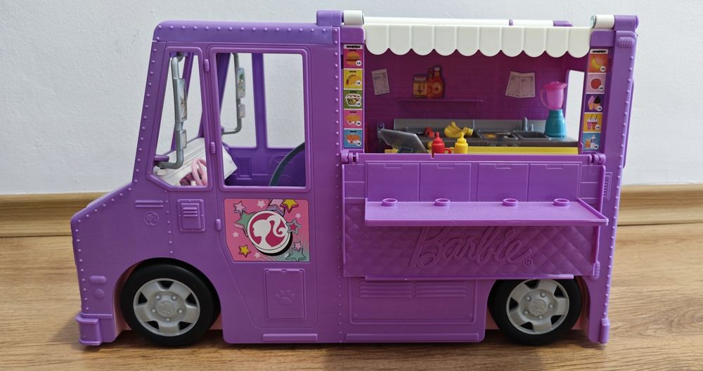 Set joacă Barbie - Rulota cu mancare