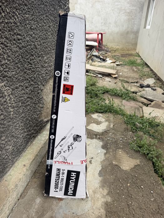 Motocoasă / Drujbă Multifuncțională 5 în 1 HYUNDAI – Nouă în cutie
